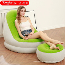 Relaxation in the living room, inflatable sofa, home outdoor camping, folding, convenient, single air sofa